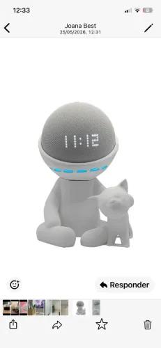 Suporte para alexa Impressão 3D