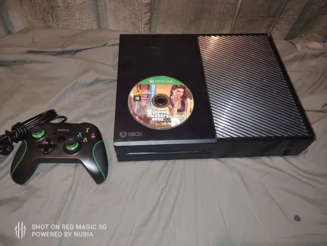 Xbox one funcionando perfeitamente. 