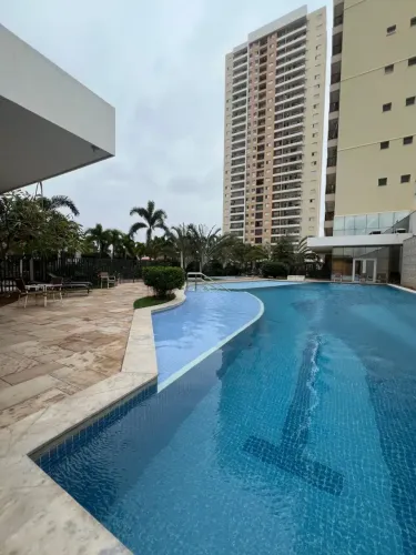 Apartamento mobiliado com e quartos prox ao shopping pantanal. Residencial Alvorada.