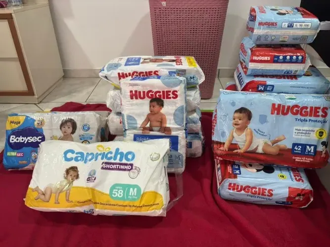 Fraldas tamanho "M"