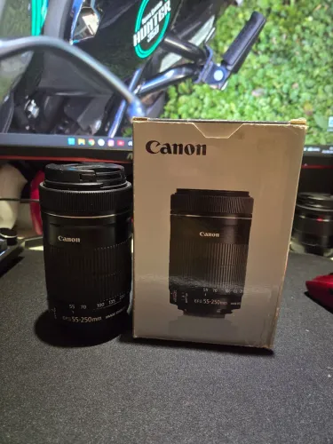 Lente Canon 55-250 IS STM