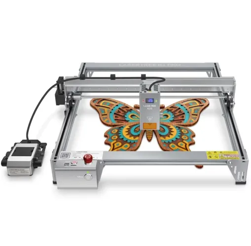 Máquina corte a laser 30w laser três k1 pro super potente