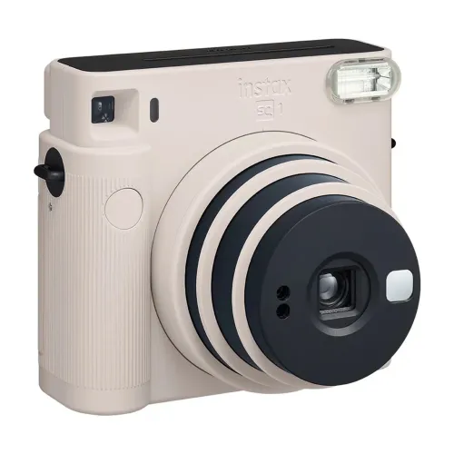 Câmera Instantânea Revela Foto Fujifilm Instax Square Sq1 Cor Branco Giz