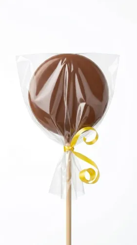 Pirulito de chocolate