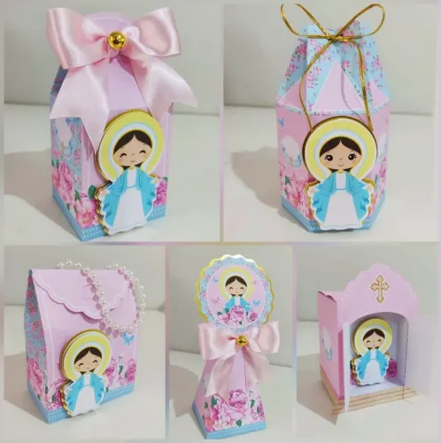 Lembrancinhas para chá de bebê e batizado 