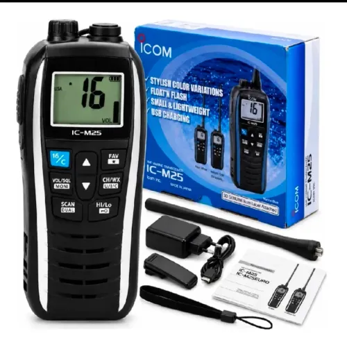 Radio portátil icom m-25