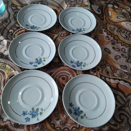 6 pires de chá porcelana Schmidt
