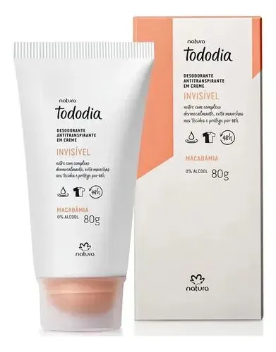 Natura Tododia Desodorante Antitranspirante em Creme Macadâmia 80 g