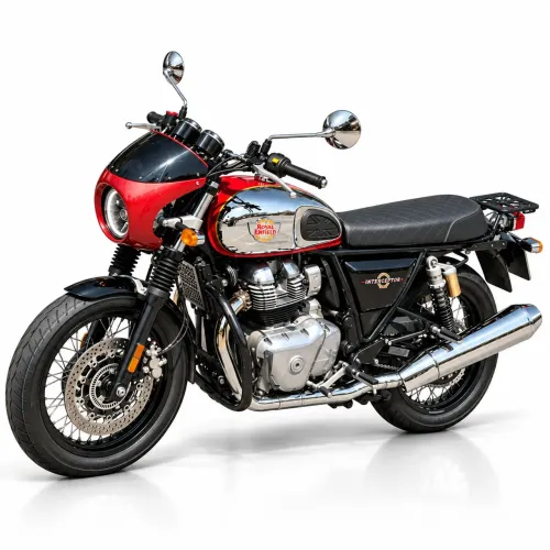 Royal Enfield INTERCEPTOR 650cc mod. MARK 2 Cromo impecável