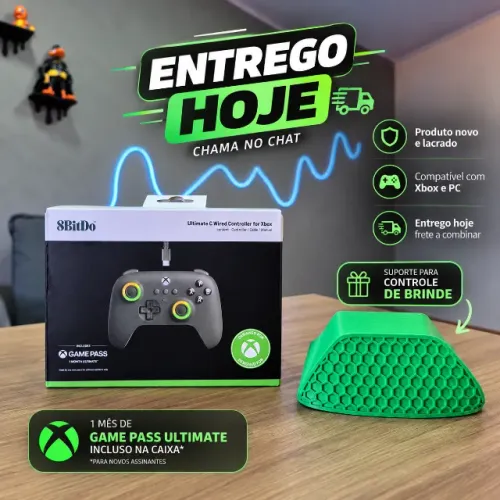 Controle 8BitDo Ultimate C para Xbox e PC