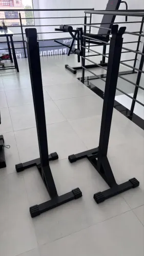 Par De Suportes Cavaletes Torre Regulável Multifuncional