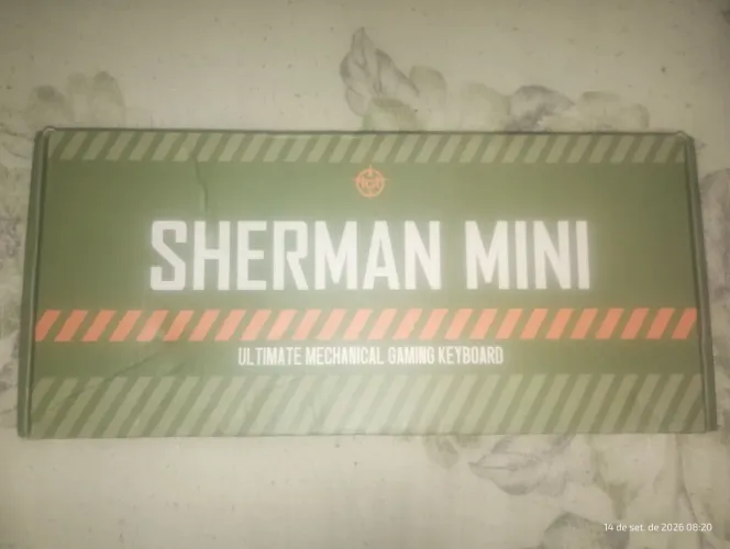 Teclado mecânico Sherman Mini