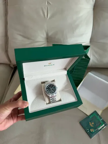 Rolex Datejust Fundo Preto Automático 41mm