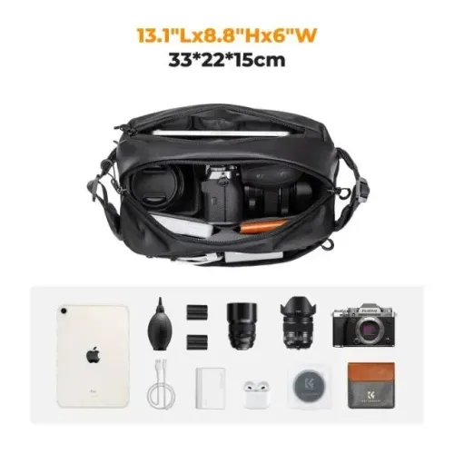 Bolsa para câmeras e drones K&F