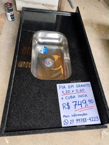 Pia de granito