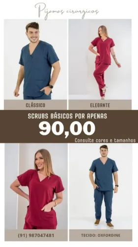 SCRUBS BÁSICOS/PIJAMAS CIRÚRGICOS 