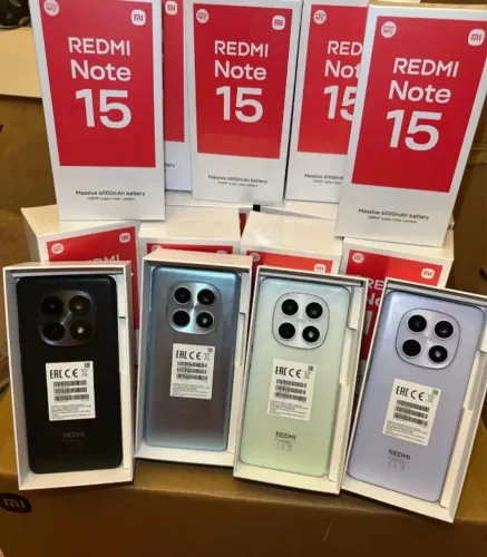 Celular Xiaomi Note 15 8Ram 256Gb Novo Lacrado Disponivel.