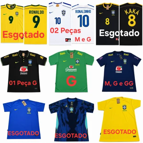 Camisa do Brasil últimas peças