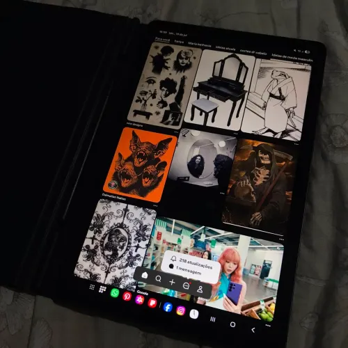 Tablet Samsung com S pen em ótimo estado