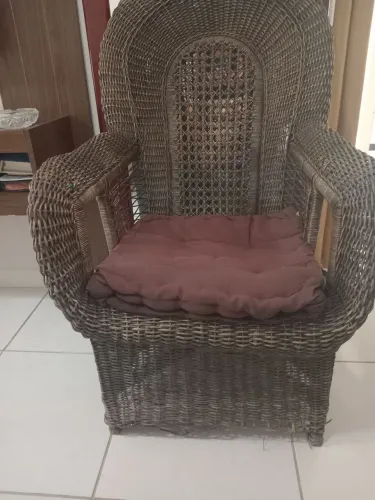 Poltrona de JUNCO(fibra natural)