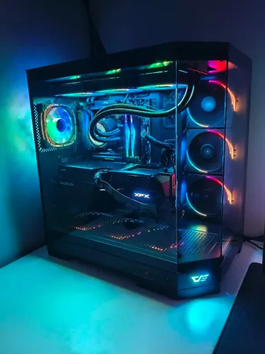 Pc Gamer High End! 9070 XT 16GB, 32GB RAM DDR5, MSI X870E, FONTE 1200W, WATTER COOLER 360