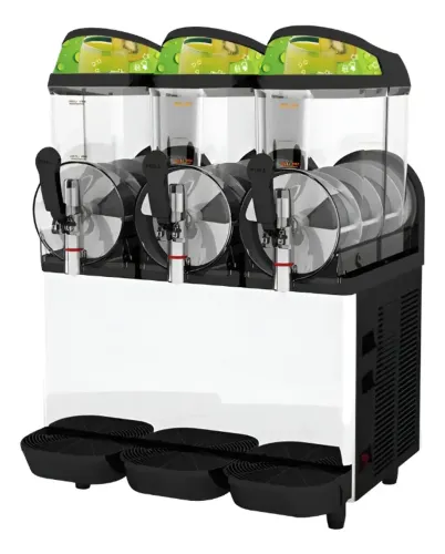 Máquina Industrial De Raspadinha 3 Cubas Servum Vg-123