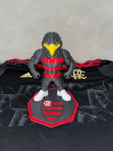 MASCOTE DO FLAMENGO 3D