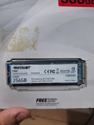 SSD NVMe 256GB Patriot P300