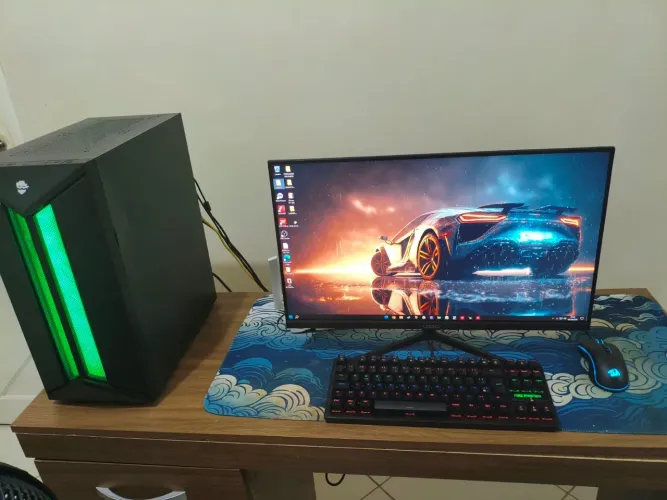 PC GAMER COMPLETO - XEON E5-2680 v4 / 32GB RAM / RX 580 / SSD 1TB + PERIFÉRICOS