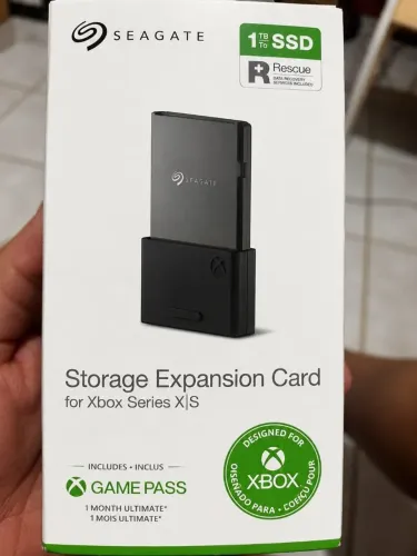 Cartão SSD 1TB SEAGATE EXCLUSIVO PARA XBOX SERIES S/ X