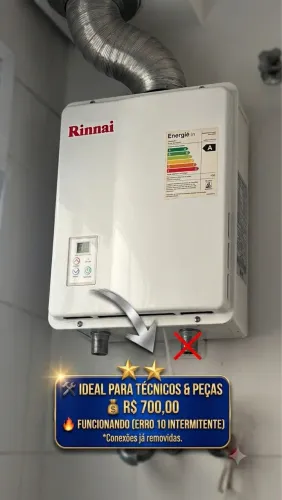 Aquecedor Rinnai 32,5 litros GN