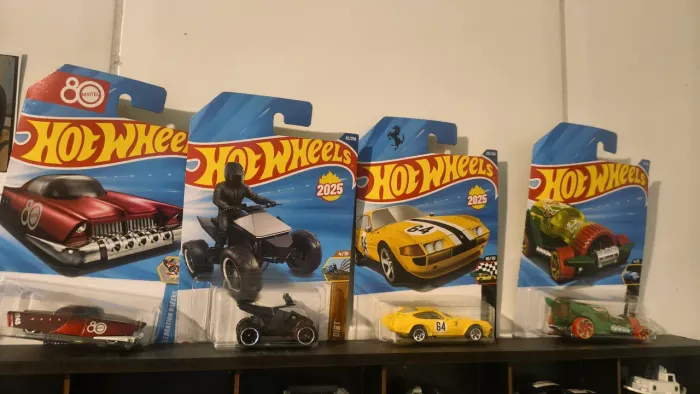 Coleção de Hotwheels