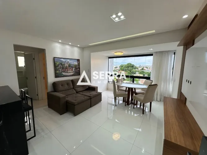 Rio Vermelho | 1 quarto | 46m² | Vista mar | Mobiliado | 1 vaga