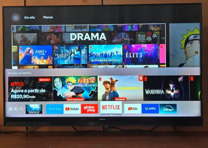 TV SMART 42 Samsung Tizen Full HD Wi-Fi - Impecavel - Entrego Hoje