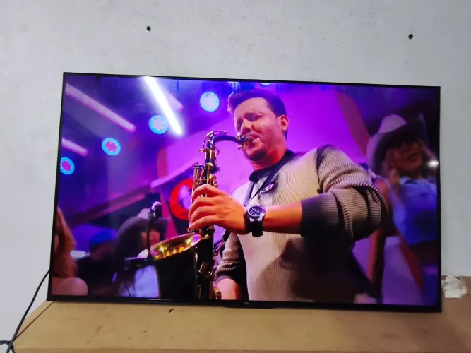 Tv Tcl 4k Smart 50" - detalhe na descrição