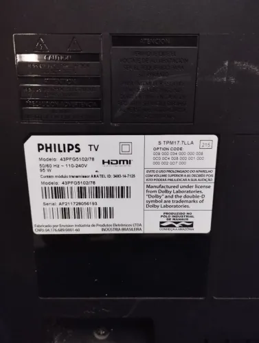 Peças Tv Philips