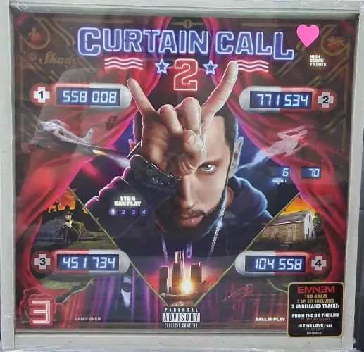 LP IMPORTADO DUPLO EMINEM - CURTAIN CALL 2