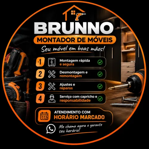 Brunno - Montador de Móveis Profissional