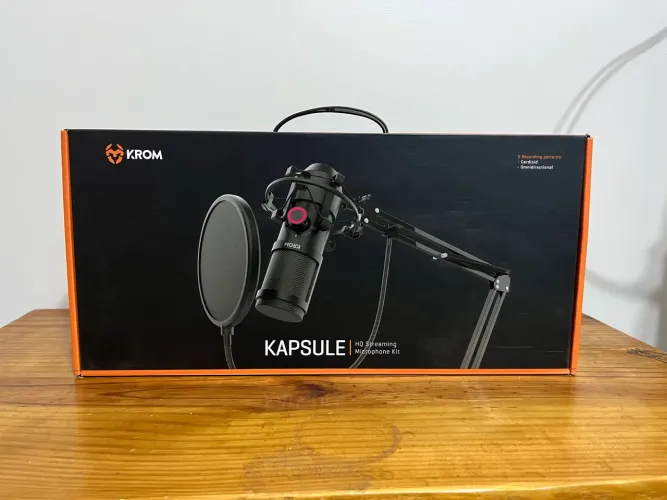 Microfone de mesa