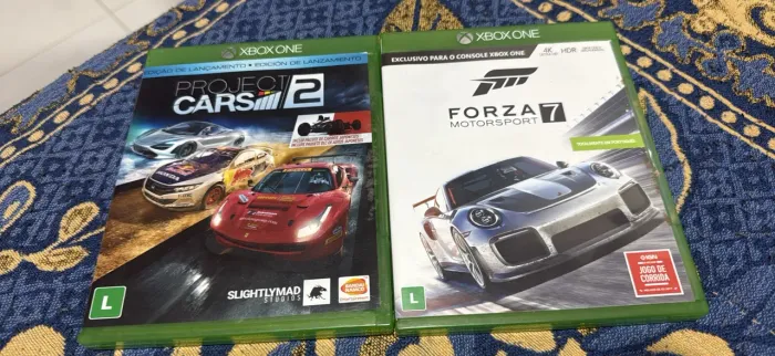 2 jogos de corrida pra Xbox