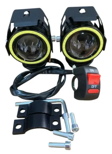 Farol de milha pata motos 