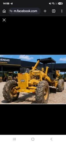 Motoniveladora hwb 140m 1978 operacional