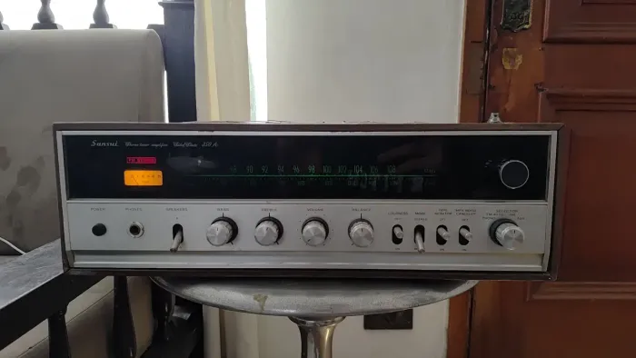 Reciver sansui 350A vintage revisado