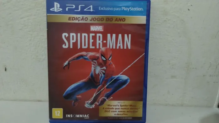 Homem aranha edição jogo do ano com  dlc