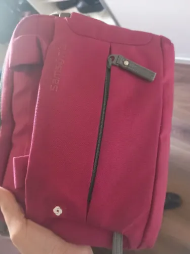Bolsa Samsonite vermelha