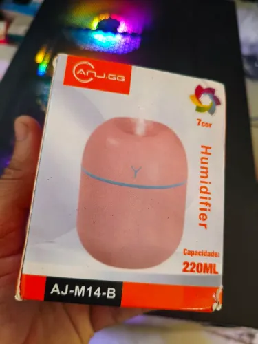 Umidificador ANJ.GG AJ-M14-B 220ML 7 Cores