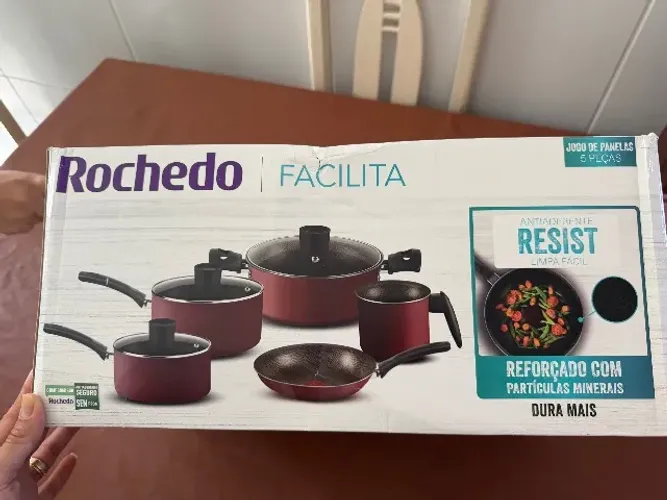 Jogo de panelas Rochedo