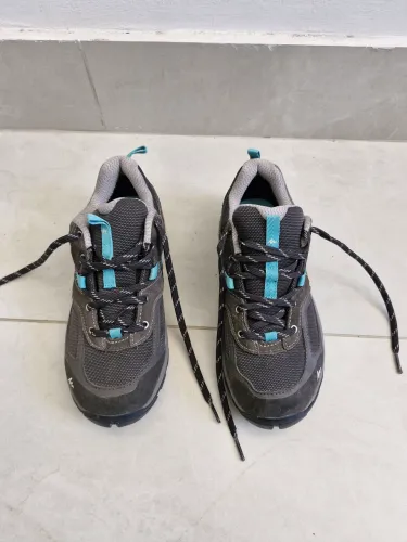 Tenis de trilha original quechua mh100 feminino - cinza - tam. 34