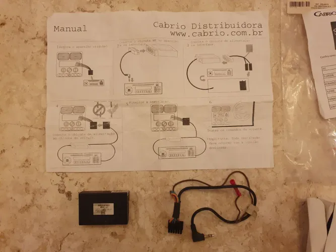 Módulo Interface Comando Volante Vw Gol G5 Fox Polo