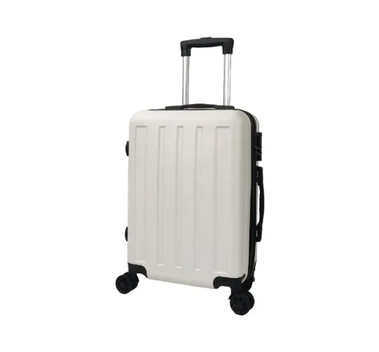 Mala de bordo Kozi Branca, mala de viagem até 10kg, leva na cabine. mala pequena